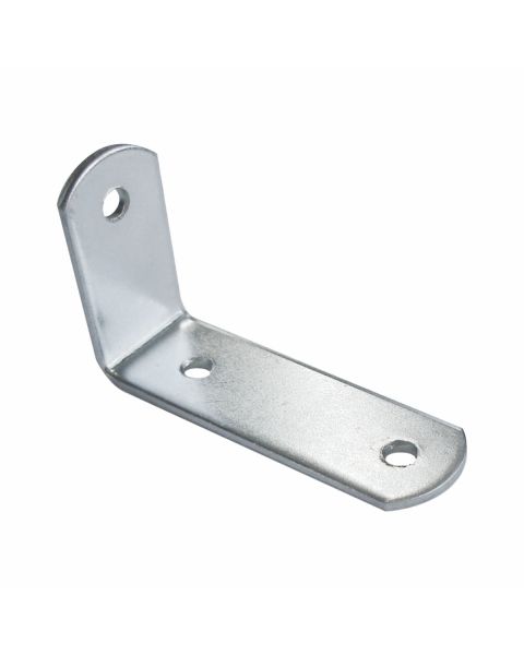 Cantoneira 3 Furos Zincado branco