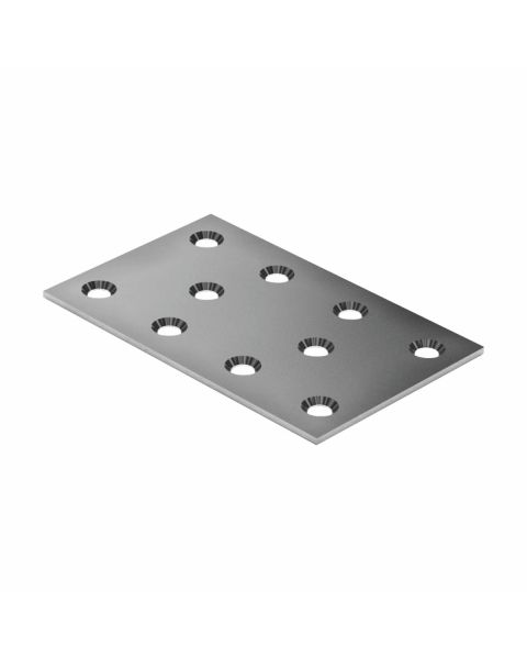 Chapa 50x80 Zincado branco