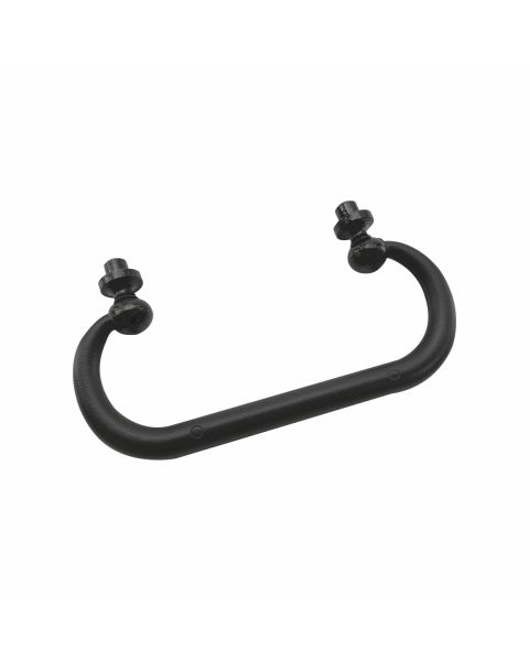 Puxador Punho epoxi preto fosco