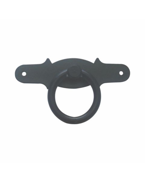 Puxador Decorativo epoxi preto fosco