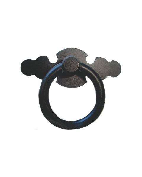 Puxador Decorativo epoxi preto fosco