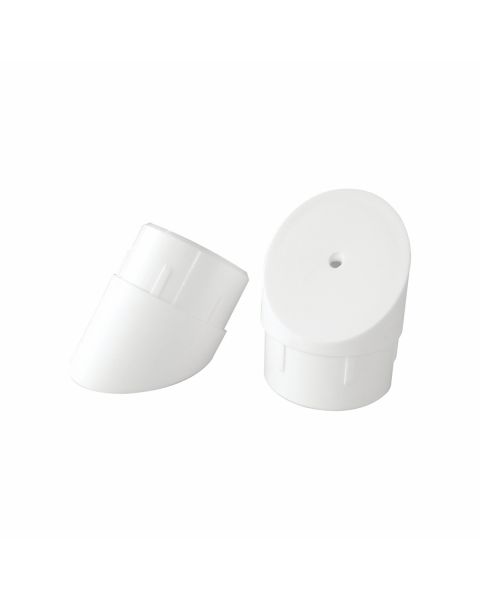 Ponteira para Tubo Ø4.7 branco 005