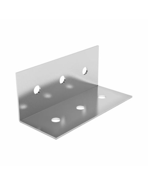 Cantoneira 32x32x75 Furo Central Zincado branco