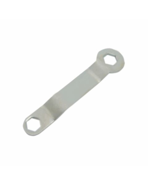 Chave Sextavada Zincado branco