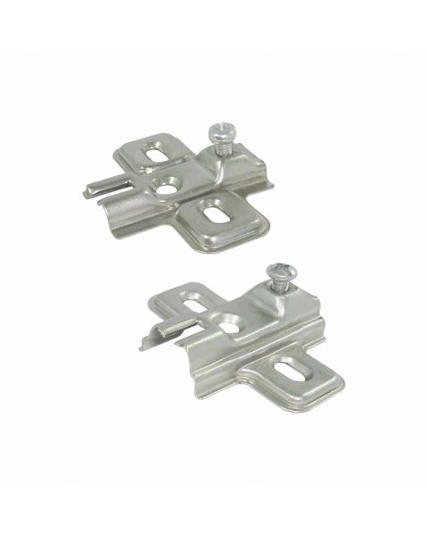 Calço para dobradiça 35 baixo Zincado branco