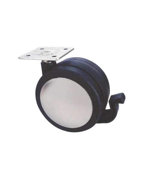 RB 80 Girat�rio com Suporte Plano com Trava branco 005