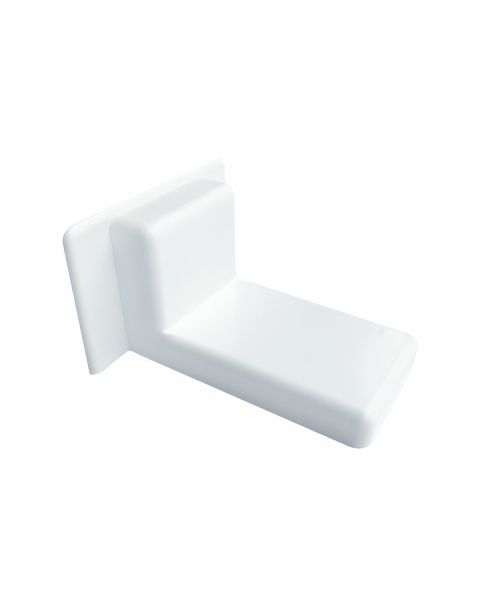 Proteção para Suporte com Aba Polímero marrom 011