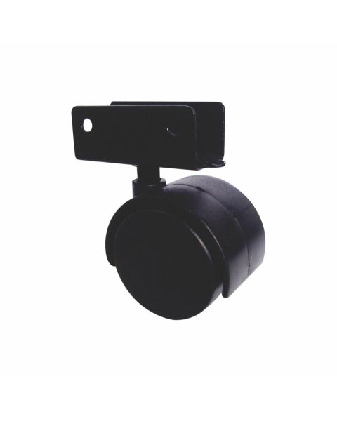 RB 40 Suporte “U” 2 Furos Laterais Giratório sem Trava cinza cristal 009