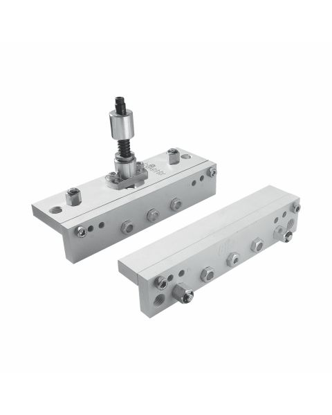 Gabarito para Fura��o Sistema Bigfix anodizado