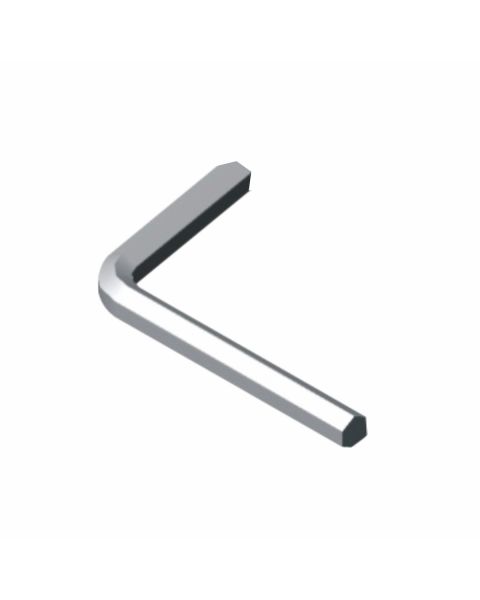 Chave Allen 93x37 Zincado branco