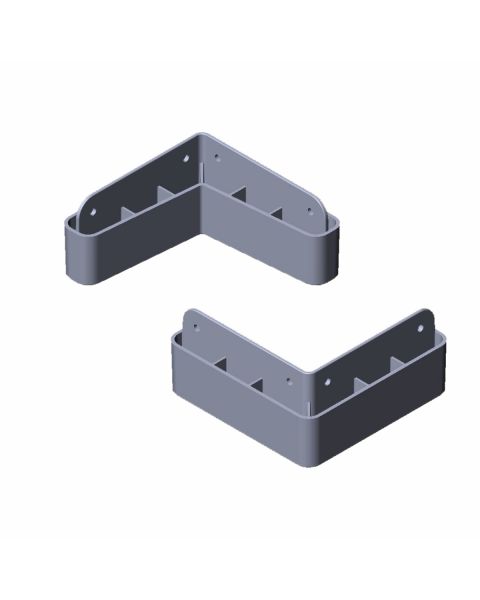 Sapata de Canto cinza mb especial 733