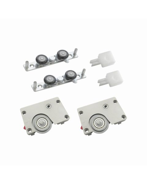 Sistema para Porta de Correr DUO 10 - Kit para 1 Porta 18mm cinza...