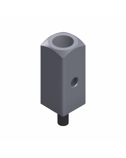 Suporte Zincado branco