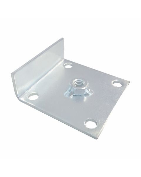 Chapa Suporte Zincado branco