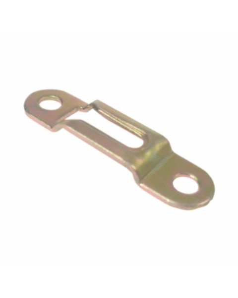 Suporte Presilha para Prateleira Zincado amarelo