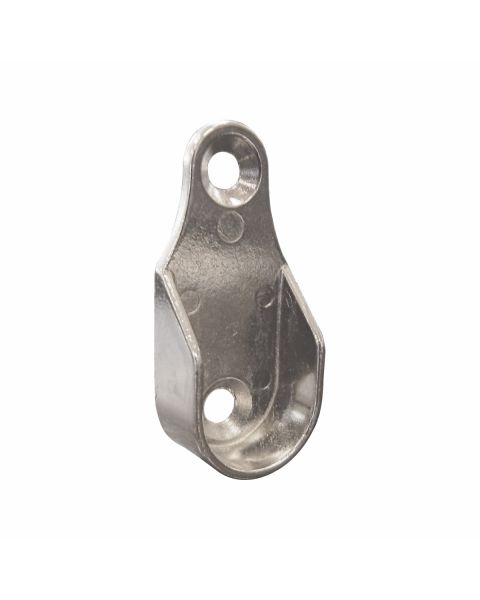 Suporte para Cabideiro Oblongo Zincado branco