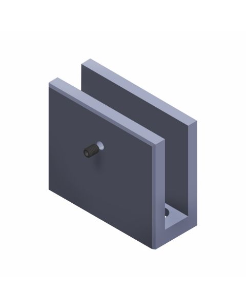 Suporte Divisória tinta aluminio nocciola