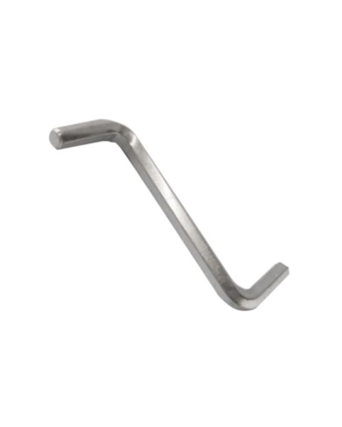 Chave Zeta 3mm Zincado branco