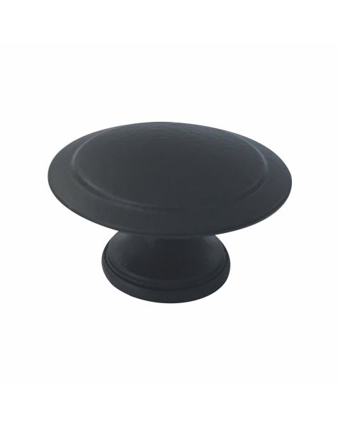 Puxador Ponto epoxi preto fosco