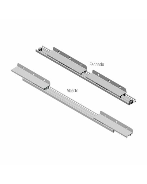 Guia Deslizante para Mesa 550 (código kit com 2) sem acabamento