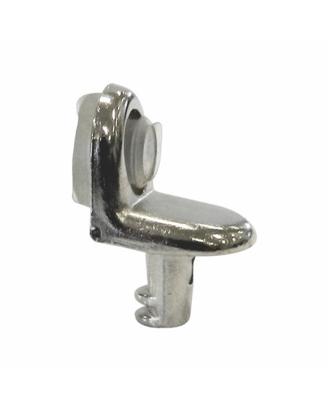 Suporte para Prateleira Sem furo/Sem ventosa niquel