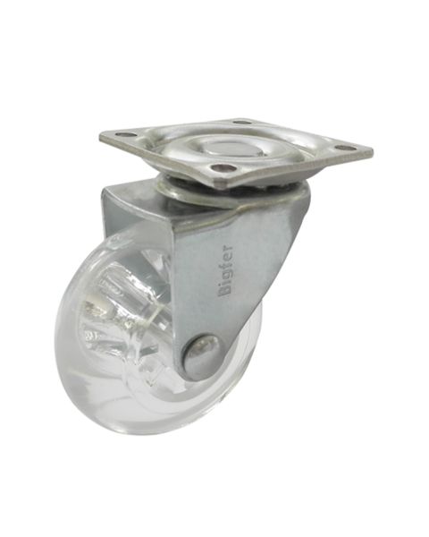 Rodizio Silicone 50mm sem trava