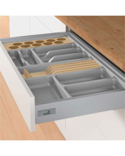 Organizador OrgaUm pl�stico cor cinza largura 401 a 450 /...