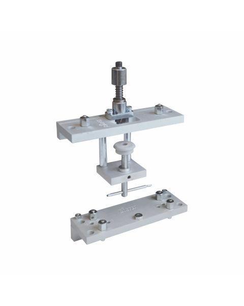 Gabarito para Fura��o de Dispositivos de Montagem anodizado