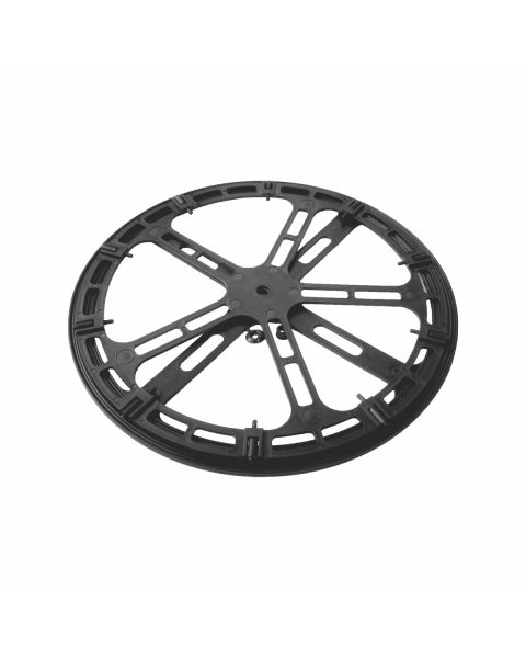 Kit Disco �280 Roletado com Flange preto 015