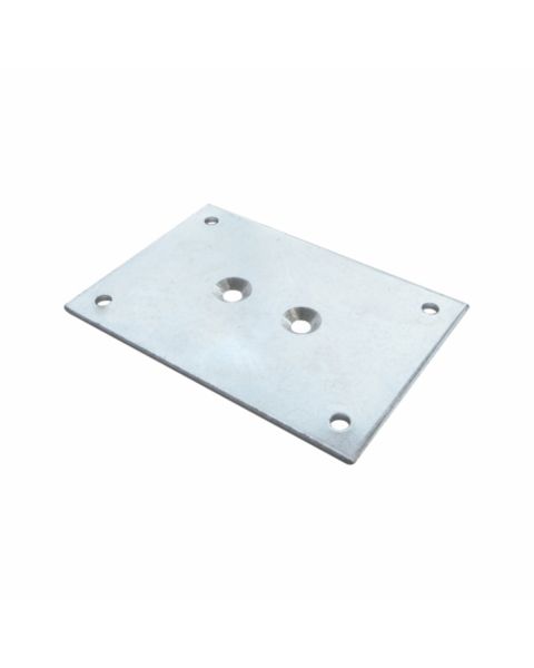 Chapa Fixadora Zincado branco