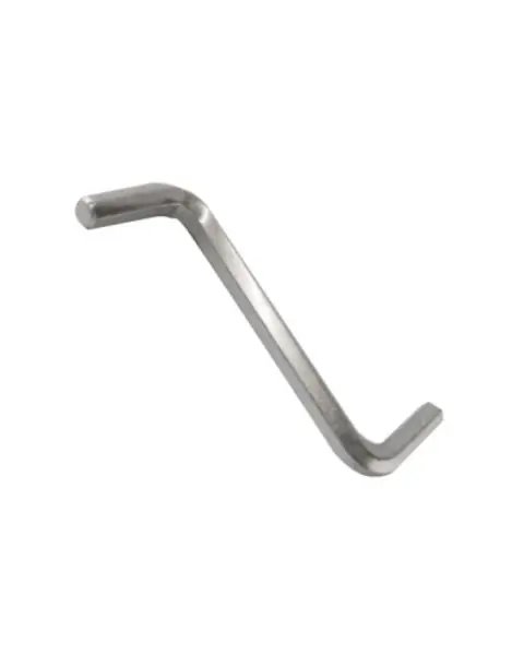 Chave Zeta 3mm Zincado branco